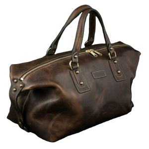Bolsos de Viaje de Cuero Genuino Hechos en India, Precio de Fábrica - Product Image 1