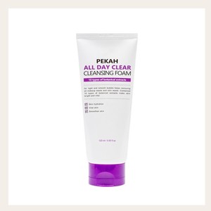 โฟมล้างหน้า Peka All Day Clear Cleansing Foam 120 มล. ผลิตในเกาหลี ผลิตภัณฑ์ทำความสะอาดผิวหน้าสำหรับทุกเพศ - Product Image 5