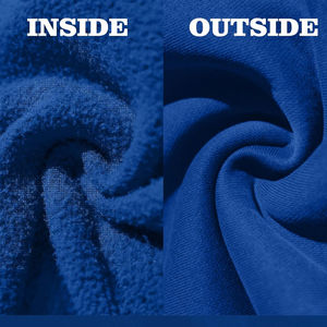 Sudadera con Capucha Extra Grande Unisex Glory 2026 con Logotipo Personalizado, Sudadera con Capucha Extra Grande Azul Vintage con Hombros Caídos, Sudadera con Capucha de Felpa con Lavado Ácido - Product Image 6