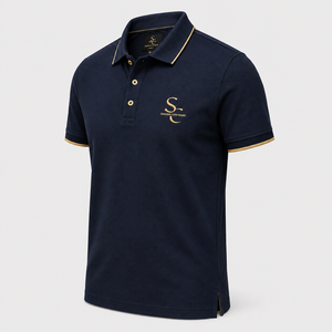 Camisas Polo Personalizadas al por Mayor con Logotipo, Camiseta Polo de Golf Bordada Transpirable de Algodón para Hombre, Fabricante de Marca Privada - Product Image 1