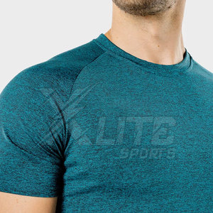 Camiseta Deportiva de Alta Calidad para Hombre, Corte Ajustado, Tejido Suave, Secado Rápido, Ecológica, para Entrenamiento, Ejercicio, Deportes y Uso Diario - Product Image 6
