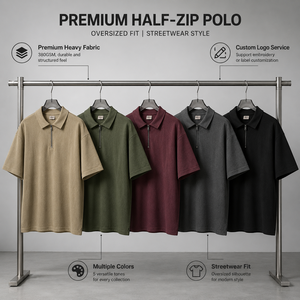 Custom Men for Shirt <b>Canvas</b> Breathable Front Short Sleeve Business Casual Golf Wear OEM ODM Bulk Supplier - Product Image 1