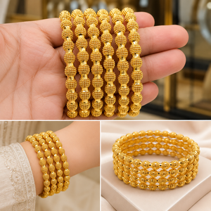 Gold Plated Open Bangle <b>Bracelet</b> <b>Crystal</b> Rhinestone Copper Jewelry for Women Party Wear - Product Image 1