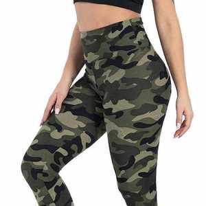 Leggings tricotés taille haute pour femmes - Respirants, antibactériens, écologiques, pour yoga, gym, style hip-hop, prix bas - Product Image 4