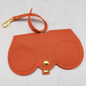 Étui à lunettes en cuir PU élégant et protecteur Étuis et sacs à lunettes portables - Product Image 2