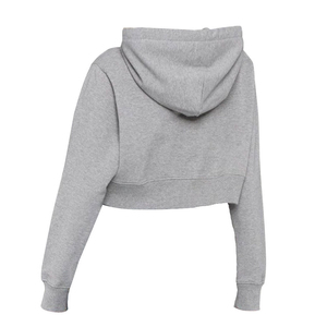 Sudadera corta de algodón para mujer, estilo casual, corte holgado, sudadera con capucha tipo pullover. - Product Image 6