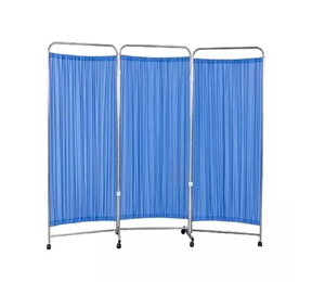 หน้าจอข้างเตียง3แผง: ตัวแบ่งความเป็นส่วนตัวแบบพกพาช่วยให้แยกห้องนอนโรงพยาบาลได้อย่างยืดหยุ่นและใช้งานได้จริง - Product Image 2