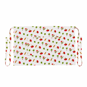 Customized Size High Quality Best Floral Printed Design Wholesale Supply Multi-color 100% Cotton Kitchen Aprons for Cooking - Product Image 2