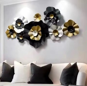 Décoration murale tendance en métal moderne, style fer forgé, pour salon, taille et forme personnalisables, vente chaude - Product Image 2