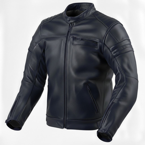 Nouvelle Veste en Cuir pour Homme Hiver, Manteau Décontracté en Polaire Épaisse, Blouson Moto en PU, Veste Chaude en Cuir pour Homme, Vêtements de Marque - Product Image 6