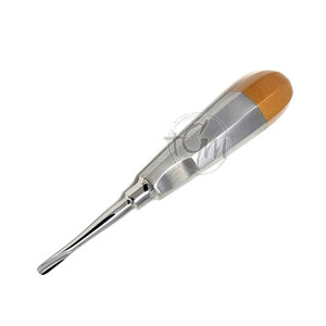 Élévateur de racine robuste en acier inoxydable durable, instrument chirurgical dentaire pour les procédures d'extraction et d'élévation dentaire - Product Image 2