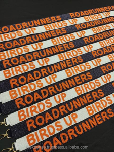 Correa de bolso con cuentas hecha a mano, correa de bolso con logotipo personalizado, correa de hombro cruzada de lujo, accesorio ajustable para Gameday College Sorority - Product Image 3