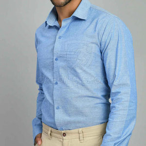 Camisa de algodón clásica para hombre, ligera, cómoda, para uso diario, de alta calidad, en oferta online. - Product Image 2