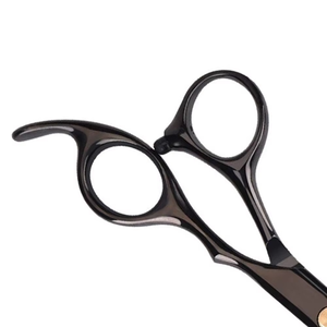 High Manufacturer Customized Logo Stainless Steel Hair Scissors Barber Straight Blade Design with Personalized Logo - Product Image 5