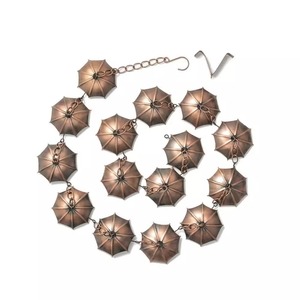 Good Design Outdoor Vintage Rainwater <b>Diverter</b> Rain Chain For Gutter Functional Garden Decorative Item From Indian Exporter - Product Image 1
