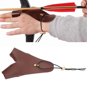 อุปกรณ์ป้องกันนิ้วมือสำหรับยิงธนูระดับมืออาชีพ สำหรับผู้ใช้ธนูคอมพาวด์ พร้อมลวดลายจับที่เพิ่มขึ้นเพื่อความมั่นคงสูงสุดขณะยิง - Product Image 5