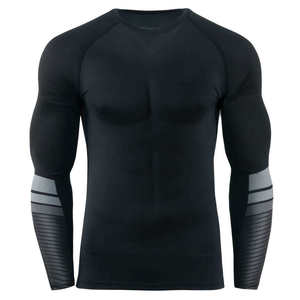 เสื้อรัดกล้ามเนื้อ MMA BJJ แบบแห้งเร็ว ระบายอากาศได้ดี เป็นมิตรกับสิ่งแวดล้อม พิมพ์ลายดิจิตอลตามสั่ง พร้อมโลโก้ แขนยาว (โพลีเอสเตอร์/ไนลอน) ยี่ห้อ FOX ขายส่ง - Product Image 3