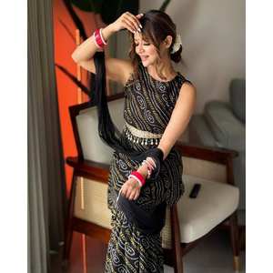 Ensemble haut-plazzo et dupatta pour femmes, magnifique, pour les occasions spéciales - Product Image 4