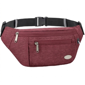 Bolsa de Pecho para Ciclismo al Aire Libre, Riñonera para Correr, Bolsa Deportiva Cruzada de Lona con Múltiples Compartimentos, Bolsa de Viaje Ligera y Utilitaria - Product Image 3