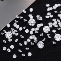 Diamant synthétique CVD de haute qualité 6,5 mm 1 carat, certifié IGI, couleur D, pureté VVS1, cultivé pour la fabrication de bijoux