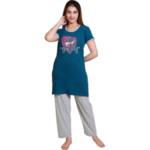Pijamas de seda premium para mujer, conjunto ligero y elegante para dormir, fabricante de marca privada - Product Image 3