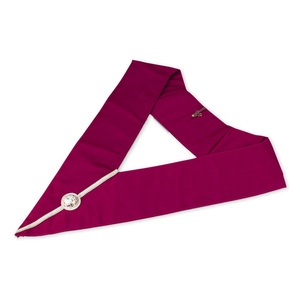 Collier de cérémonie maçonnique de haute qualité, brodé de fils dorés, durable, pour la loge - Product Image 6