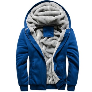 Men's Winter Warm <b>Fleece</b>-<b>Lined</b> Hooded Zip-Up <b>Jacket</b> Camouflage Pattern Windproof Breathable Eco-Friendly 100% Cotton Outerwear - Product Image 6