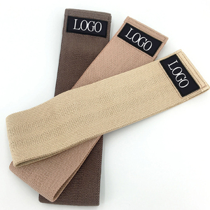 Bandas de resistencia de tela para ejercicios de yoga y gimnasio, mini, color rosa, precio de fábrica, bajo MOQ - Product Image 3