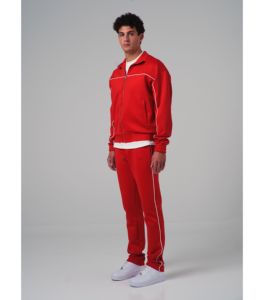 Conjunto Deportivo de Dos Piezas para Hombre, Chaqueta y Pantalón, 100% Poliéster, con Logotipo Personalizado 2026, Gran Venta - Product Image 1