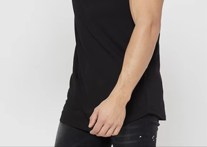Camisetas Casuales de Manga Corta para Hombre, 100% Algodón, Lavado Ácido, con Logotipo Personalizado Bordado, Estampado en Blanco, Estilo Urbano, en Stock - Product Image 4