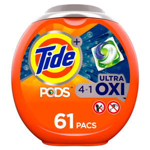 Cápsulas de detergente líquido para ropa Tide PODS, compatibles, 76 unidades, poderoso 3 en 1, limpieza en un solo paso, aroma Clean Breeze - Product Image 2