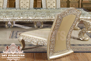 Luxury Gold Platina Wooden Crafted Dining Room Furniture Buy Wooden Dining Room Furniture Set Luxury Dining Room Furniture Set - Product Image 4