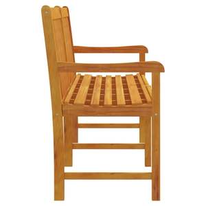 Banco de patio de madera maciza de acacia de 70.9 pulgadas, muebles duraderos para exteriores - Product Image 4