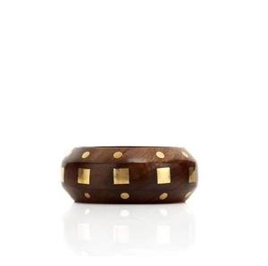 Bracelet en bois élégant, bijou moderne en bois pour femme, idéal pour les tenues décontractées et les soirées, disponible chez Worldwide Supply - Product Image 1