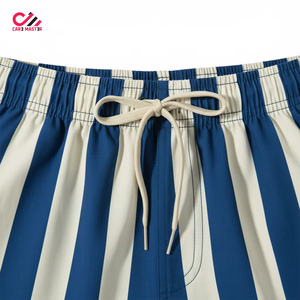 Custom Wholesale <b>Men's</b> Polyester Board Shorts Swim <b>Trunks</b> Casual Style Quick Dry Plus Size Reversible Beachwear High Quality - Product Image 5
