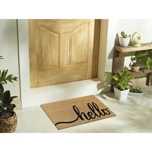 Tappetino per porta Coir Hello 18''x30'' - Tappetini per porta resistenti con design unico - Product Image 3