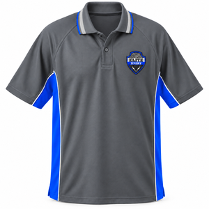 Camiseta Polo de Trabajo OEM para Hombre, Manga Corta Raglán en Contraste, Uniforme para Personal, Servicio Industrial, Impresión de Logotipo Personalizado, Suministro al por Mayor - Product Image 1