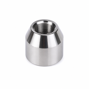 Pièces usinées CNC 3D sur mesure en acier inoxydable, composants métalliques filetés de précision, équipement industriel, brochage, perçage - Product Image 3
