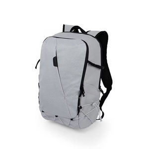 Minimalist Dark Grey Outdoor Hiking Daypack Heavy Duty Travel Rucksack Ergonomic Shoulder Straps travel <b>backpack</b> - Product Image 3