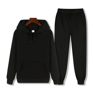 Chándal Deportivo Informal con Cremallera Completa y Logotipo Personalizado para Hombre, de Poliéster y Algodón, Talla Grande, para Correr, Gimnasio, para Hombre y Mujer - Product Image 4