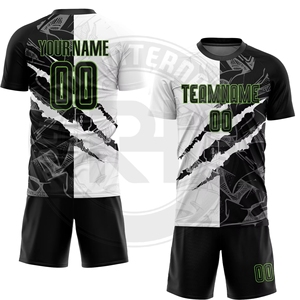 Uniforme de Fútbol para Equipos, Jersey y Pantalones Cortos de Poliéster Duradero, Tela de Secado Rápido para Clubes y Academias - Product Image 3