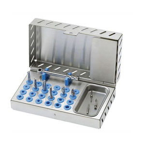 Boîte endodontique dentaire en acier inoxydable de qualité supérieure, équipement de clinique dentaire, matériel manuel léger et durable - Product Image 2