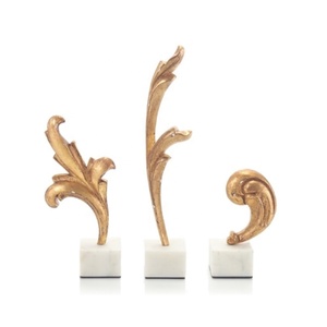 Colored Sea Rock and Shall Design Showpiece for Christmas Decoration / Home Decor Metal Crafts Aluminum Ocean <b>Tree</b> Theme GD1982 - Product Image 2