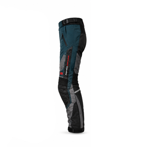 Pantalon de moto polyvalent pour le froid avec doublure thermique, coque extérieure coupe-vent, poches de protection pour les genoux, coutures durables, confortable - Product Image 2