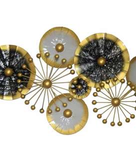 Décoration murale en métal de style moderne et luxueux, grande décoration d'intérieur, forme personnalisable, décoration murale minimaliste, cadeau pour la fête des mères - Product Image 5