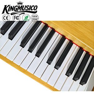 Piano numérique KINGMUSICO 88 touches à mécanisme marteau lourd, support en bois massif, <span class=keywords><strong>MIDI</strong></span> <span class=keywords><strong>USB</strong></span> <span class=keywords><strong>Bluetooth</strong></span> - Product Image 4