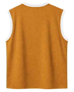 Débardeur Homme Personnalisé Sans Manches en Coton Respirant, Coupe Ample, Style Sportif Décontracté pour la Gym et l'Entraînement Estival - Product Image 6