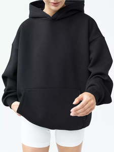 Nuevas Sudaderas con Capucha para Mujer, Tallas Grandes, Personalizadas, 100% Algodón, Deportivas, sin Cierre - Product Image 5