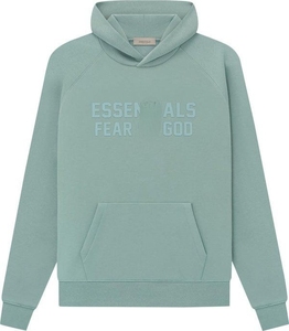เสื้อฮู้ดดี้ Essentials ทรงโอเวอร์ไซส์ ผ้าฝ้ายเฟรนช์เทอร์รี่ สไตล์ลำลองสำหรับฤดูใบไม้ร่วง มีกระเป๋าหน้าพร้อมลายพิมพ์ - Product Image 5