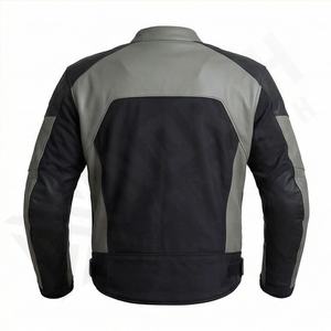 Veste de moto en cuir véritable pour homme de qualité supérieure, nouvelle arrivée, vestes de moto d'hiver, protections amovibles, personnalisables - Product Image 2